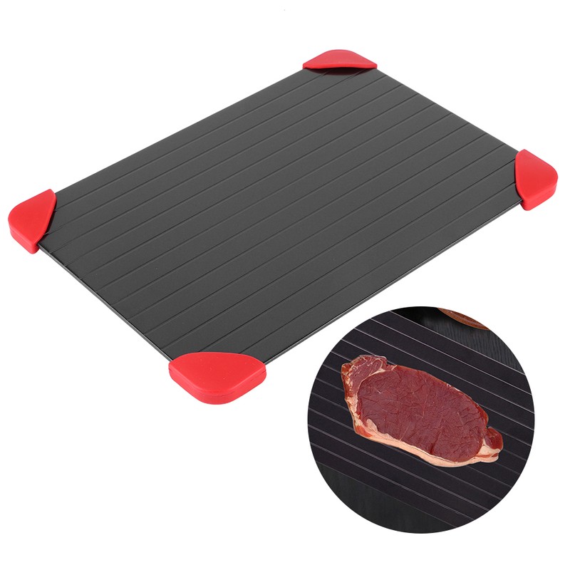 Household MultiFunctional Thawing Plate Aluminum NonStick Defrosting Tray for Foods