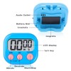 WDKXCN Magnetic Kitchen Timer, Pack of 6 Stopwatch Digital, 6