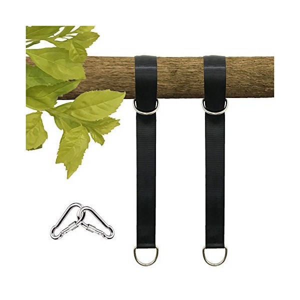 Panzexin Tree Swing Straps Hanging Kit, 4FT, Holds 2600 lbs,
