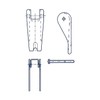 C30SN/C80SN 80mm Diameter 8/10 Grade 8/10 Safety Forged Trap for