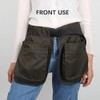 EHERDM Dog Trainer Apron with 6 Pockets Adjustable Pet Handler