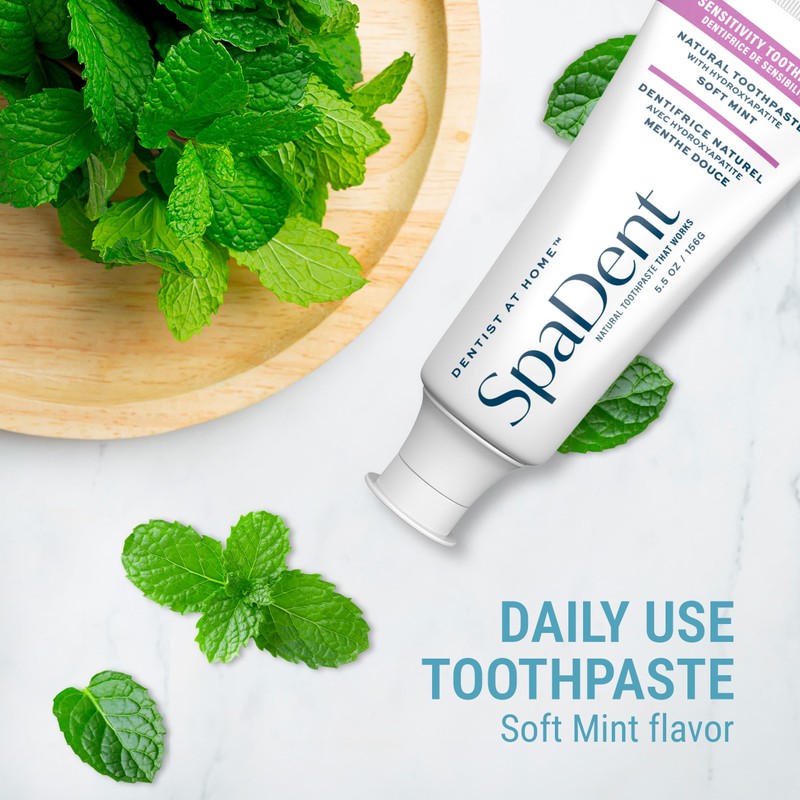 Spa-Dent Sensitivity Toothpaste – Made in Canada with Advanced Dental