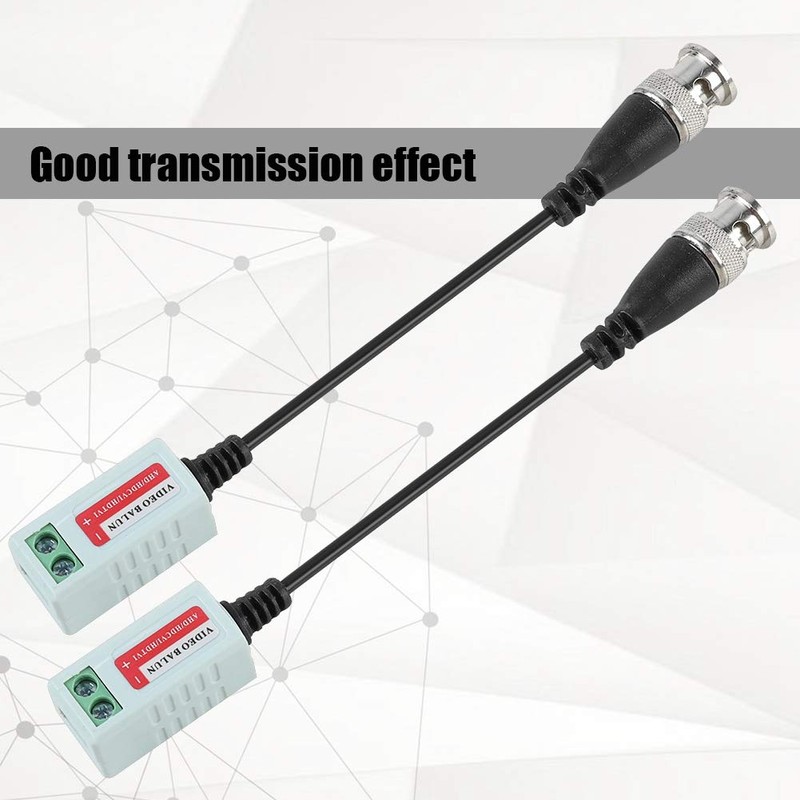 HD Video Balun CCTV BNC Video Balun Transceiver Cable for