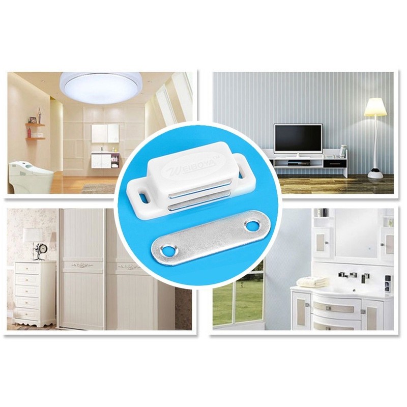 Coardor Cupboard Magnetic Door Catch for Cabinet 12 in 1