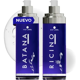Aceite Esencial para Piel, Rostro y Cabello, Uso Cosmético (Ricino + Batana, 2 Pack)