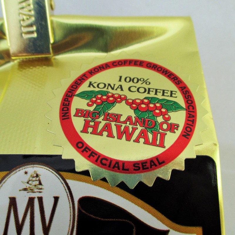 Mulvadi, Coffee Ground 100 Kona, 7 Ounce