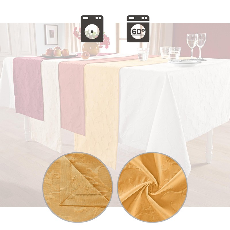 Erwin Müller Tablecloth Düsseldorf Jacquard Grosgrain Quality