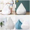 TOPPERFUN Fodera interna per pouf, 110 x 80 x 80