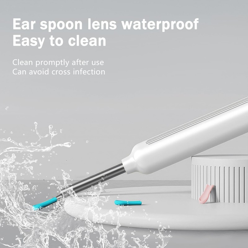 LEZHUAN Cleaner with 8 Ear Pick for iOS and Android
