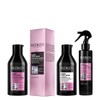REDKEN ACIDIC COLOR GLOSS SET Shampoo, Conditioner, Heat Protectant, Glass