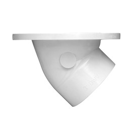 Oatey 43816 Level Fit Closet Flange, 3 Or 4 In, Pvc, 3-Inch or 4-Inch