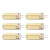 6pcs G4 LED Bulb 700LM 7W 72LED 360 Degree Lighting