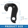 A ABSOPRO Bicycle Tail Hook Rear Hanger Frame Gear Tail