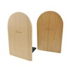 Winterworm Simple Wood Japanese Style Nature Beech Wood Book Stand