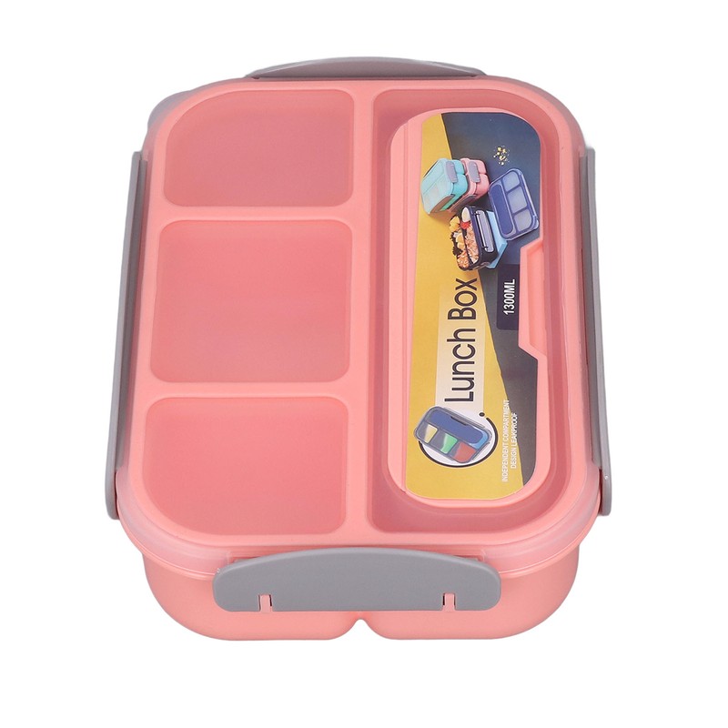 Individual Sealed Lunch Box Children Lunch Box 4 Compartment Lunch