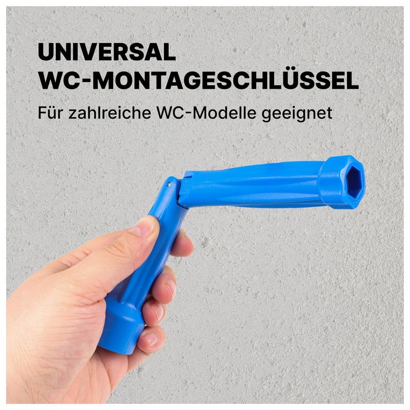 Dönges Toilet Seat Installation Key in Blue | Universal Tool