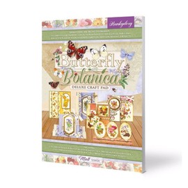 Hunkydory Crafts Deluxe Craft Pad - Butterfly Botanica