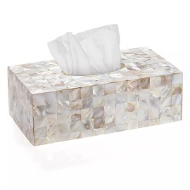 Creative Scents Tissue Box Cover Rectangular - Decorative Tissue Box Holder R...