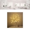 LED Tabletop Bonsai Tree Lamp USB Tree Lamp Christmas Bedroom