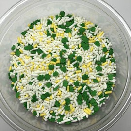 Shamrock Sprinkle Mix Bakery Topping Sprinkles 1 pound