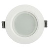 SEBSON 6x Downlight type 15 Bathroom IP44, Aluminium, White, LED/Halogen