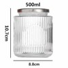 BEVKAF Overnight Oats Jar, Overnight Oats Container for Overnight Oats