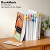 3pcs Automatic Bookmark, Stay in Place and Follow as You