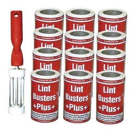 Pepin Mfg - Lint Roller - Remover 12 Rolls / 1 Handle Box