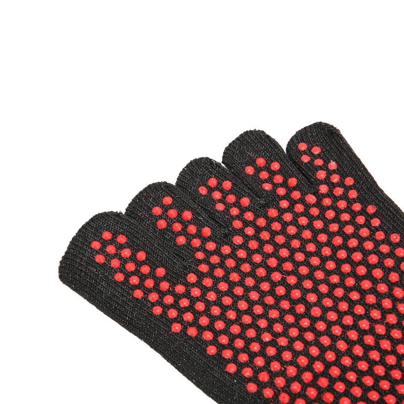 Level 5 Cut Protection Toe Socks Skid Resistant 5 Finger