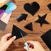 36 Pieces DIY Chalkboard Labels for Storage Bins Mason Jar