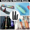GGXZHT Pack of 2 Snowboard Wall Mounts, Horizontal, Skateboard Wall