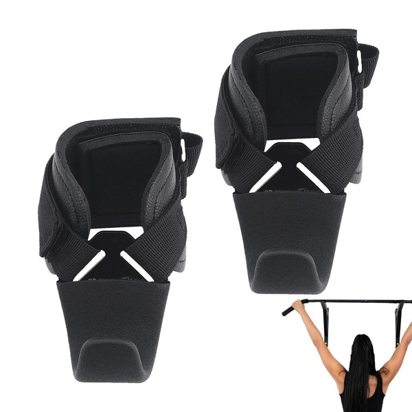 Hook Grips Weightlifting - Gym Gloves Wrist Strap Lifting Grips,2X