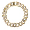 Cuban Bracelet Cuban Boutique Rhinestone Jewelry Hip Hop Couple Bracelet