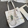 Cute Canvas Bag, Tote Bag, Large Capacity, Shoulder Bag, Bag