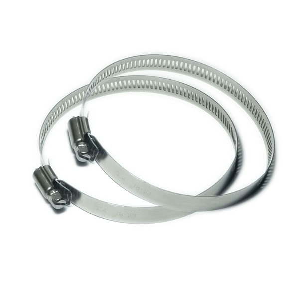 Stainless Steel Adjustable Hose Clamp, Hose Band, Pipe Clamp, Pack