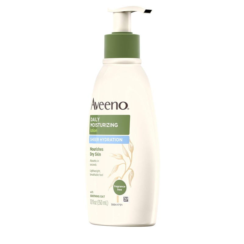 Aveeno Sheer Hydration Daily Moisturizing Lotion For Dry Skin With