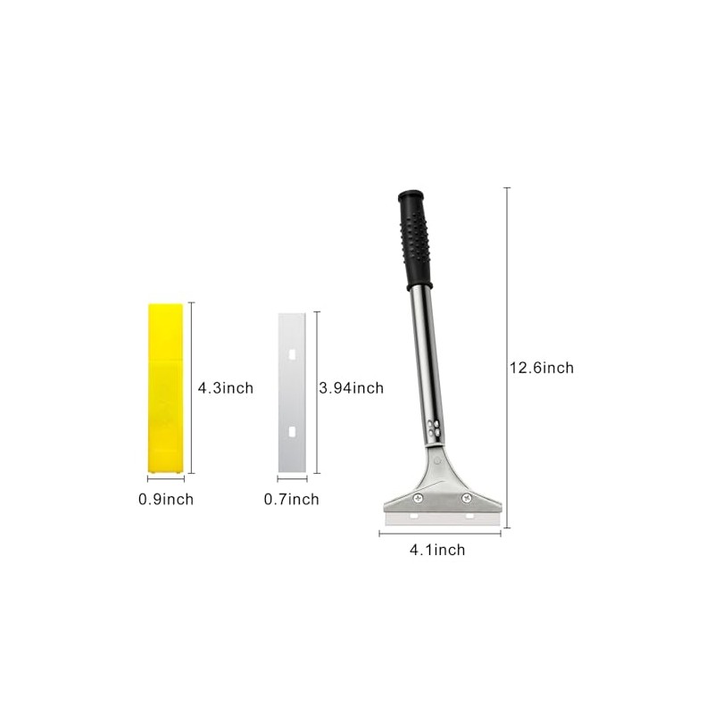 Mudder 4 Inch Razor Blade Scraper Tool Wallpaper Floor Tile