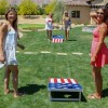 GoSports 4x2 America Stars and Stripes Cornhole Bean Bag Toss