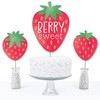 Big Dot of Happiness Berry Sweet Strawberry - Fruit Themed