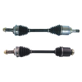 Bode-man 2PC Front CV Axle Half Shaft Assembly for 2010-2012 Ford Fusion Mercury Milan Lincoln MKZ Hybrid w/Automatic CVT