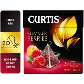 Curtis Tea Summer Berries 20 Bags Fruit Tea Blend