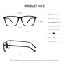 OCCI CHIARI Reading Glasses Men's Rectangle Reader Durable Spring Hinge