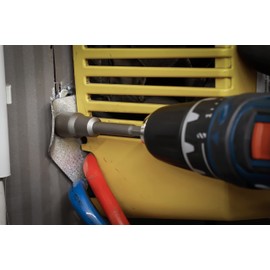 BGS 2759 | Steckschlüssel-Einsatz-Satz Sechskant | extra lang | Antrieb Außensechskant 6,3 mm (1/4") | für Bohrmaschinen | SW 6 - 13 mm | 8-tlg.