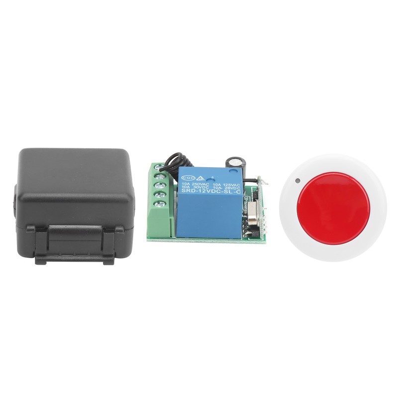 DC12V 433MHz Single Channel Relay Remote Control Wireless Switch Receiver