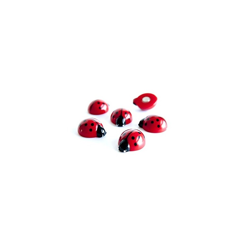 Trendform® Assorted Animal Style Office Magnets - Lady Bugs (1
