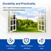 10PCS Hinges for Wood Silver Stainless Steel Hinges 2Inch Small