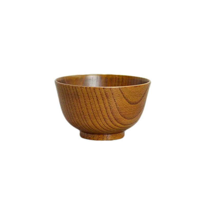Wooden Soup Bowl, Dishwasher Safe, Kyoba Anti-Soup Bowl