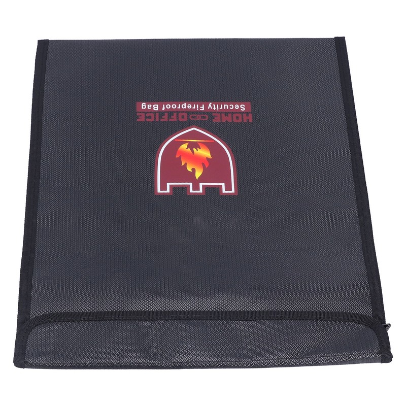 Fireproof Waterproof Bag Multi Function Money Document Jewelry Valuables Pouch