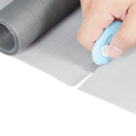 Windows Screen and Screen Door Replacement, 48"x118" Durable Fiberglass Screen Mesh- Window Screen & Sliding Screen Door Repair for Patio and Windows, Tooltriz