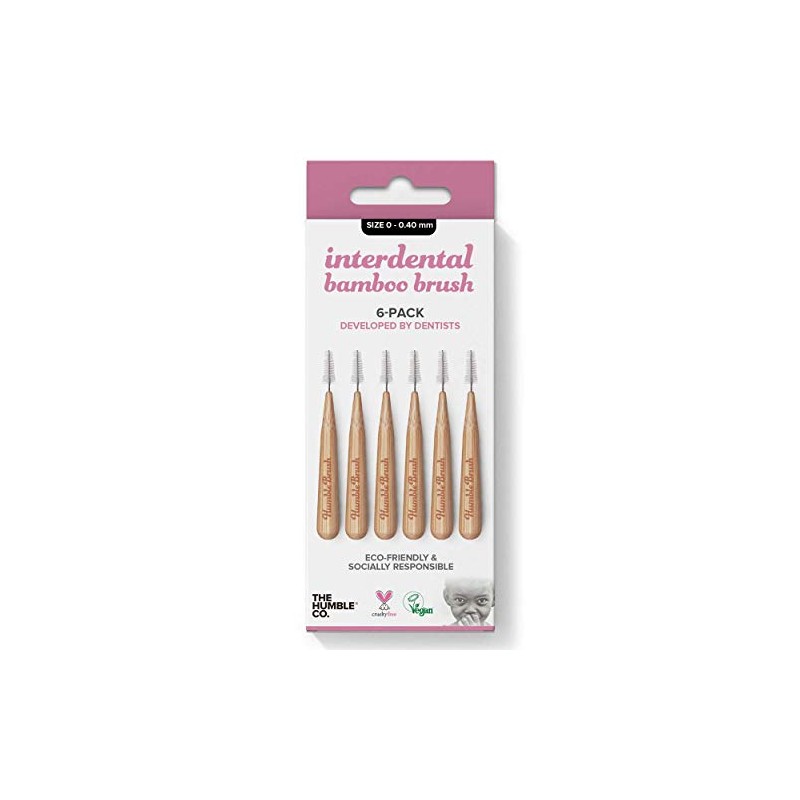 The Humble Co Interdental Brush Bambu Size 0 Purpurathe Hu